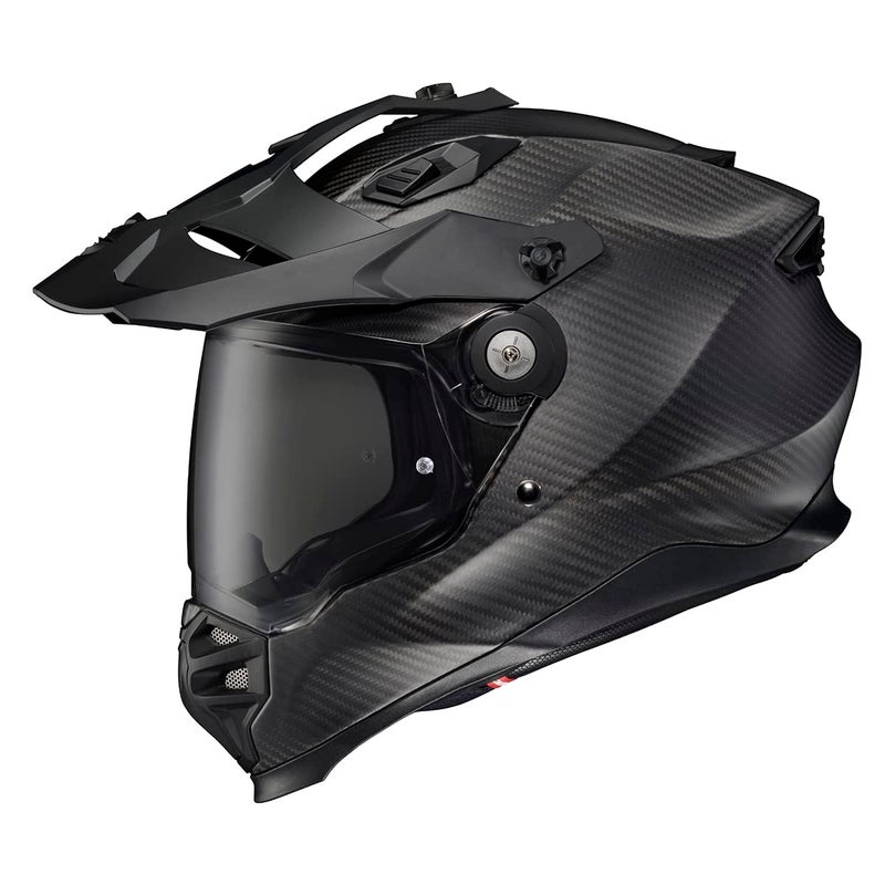 ScorpionEXO XT9000 Full Face Carbon Fiber Adventure Motorcycle Helmet Matte Black XXLarge