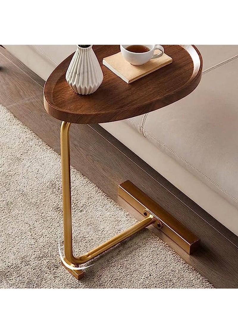 Arabest - Movable Side Table, Small Coffee Table, Sofa Side Cabinet, Minimalist Mini Corner Table, Bedside Table - Image 1