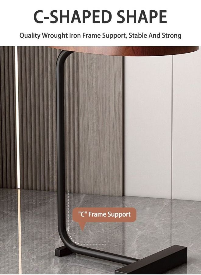 Arabest - Movable Side Table, Small Coffee Table, Sofa Side Cabinet, Minimalist Mini Corner Table, Bedside Table - Image 1