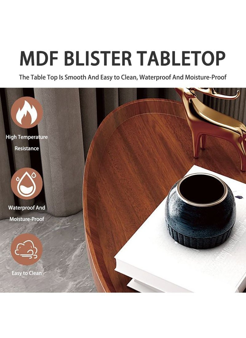 Arabest - Movable Side Table, Small Coffee Table, Sofa Side Cabinet, Minimalist Mini Corner Table, Bedside Table - Image 1