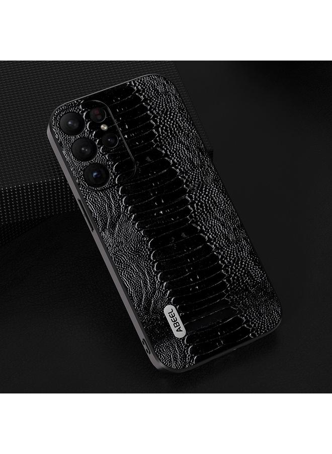 S-TOP Case For Samsung Galaxy S23 5G ABEEL Genuine Leather Weilai Series Phone Case - Image 2