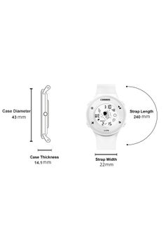 Coobos Kids Water Resistant Rubber Digital Watch Black  - Image 5