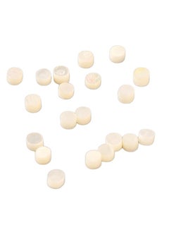 Thoraya 20Pcs Fretboard Dots Guitar Inlay Tone Markers Parts Accessories for Bass Fingerboard 3mm GF65 White Shell  - Image 2