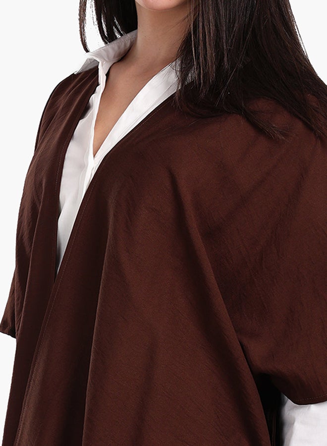 Clue Asymmetrical Voile Kimono  - Image 4