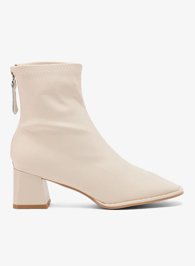 ELLA Block Heel Chelsea Boots