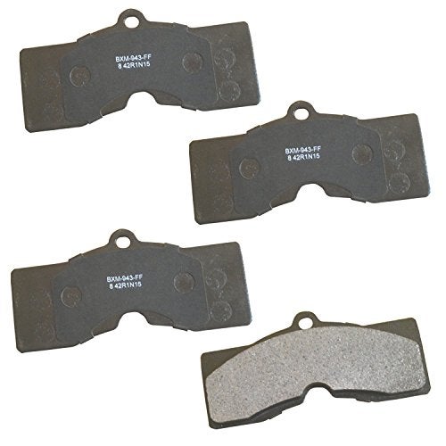 Bendix Premium SBM8 Semi-Metallic Brake Pads for Select Models Buick Special,Camaro,Corvette,Phaeton,Olds F85,Vista Cruiser,Firebird,Grand Prix - Image 1