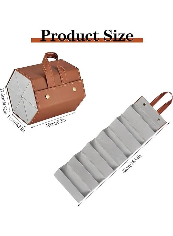 Sunglasses Organizer 5 Slots Eyeglasses Storage Case, Multi Box Hanging Eyeglasses Display - Image 2