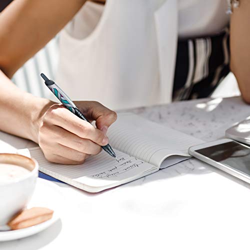 Pilot Precise V5 RT Refillable & Retractable Rollerball Pens, Extra Fine Point Pens 0.5 mm, Black, Tub of 48 - Ideal for School, Journaling & Office Writing - Image 4