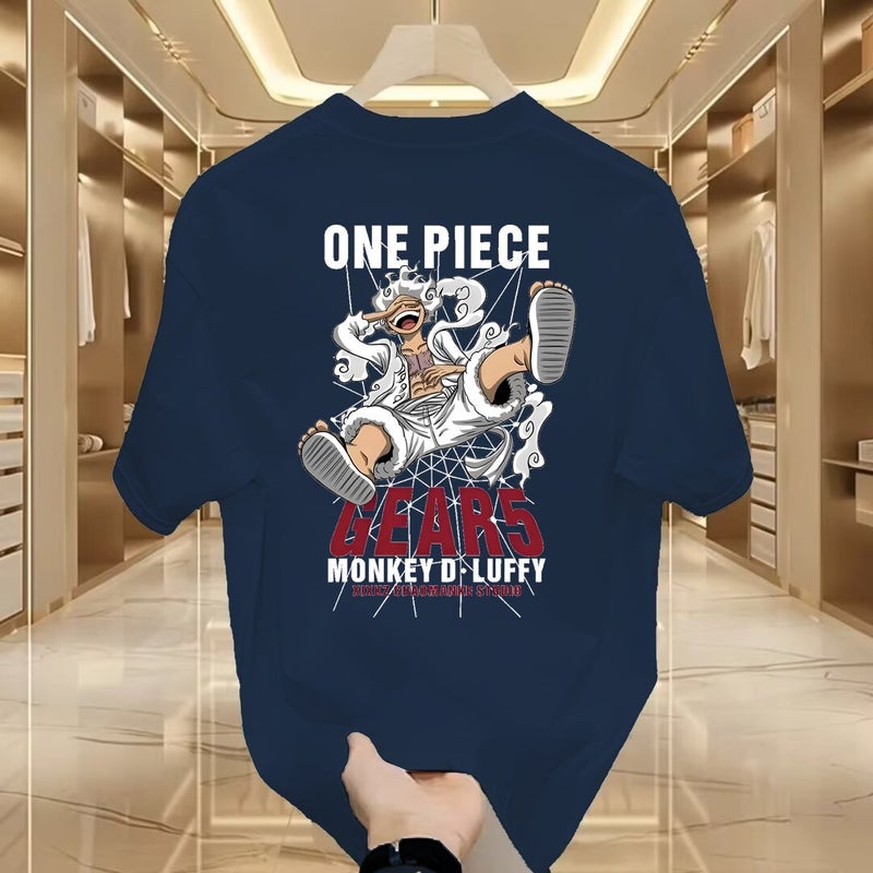 Pure Cotton Casual High-End Men'S Short-Sleeved T-Shirt Summer 2024 Explosive Half-Sleeved T-Shirt American Style All-Match Top Trendy - Image 3
