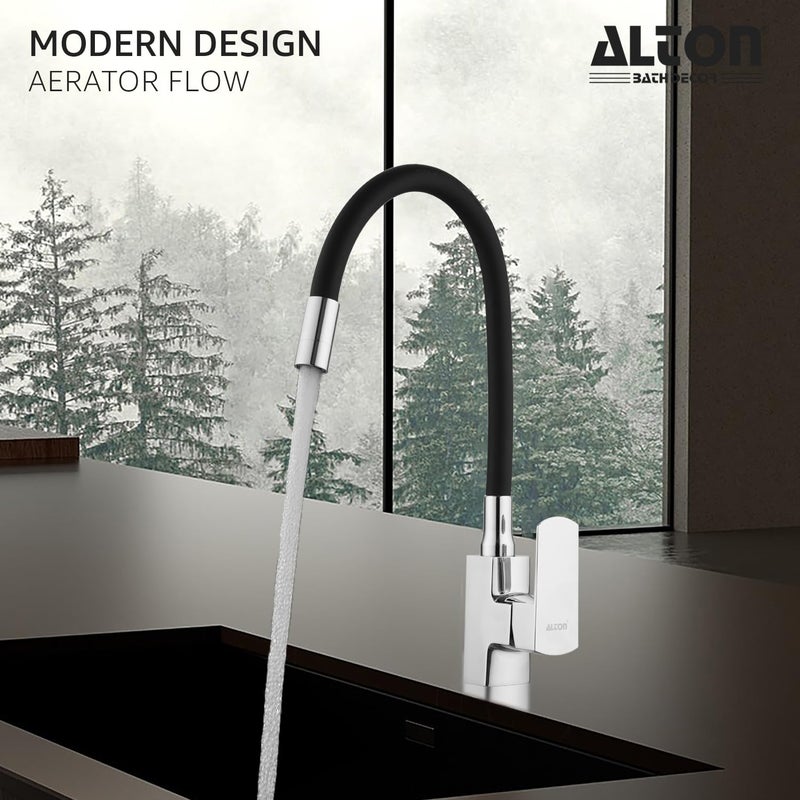 ALTON QDR5635SF Single Lever Kitchen Sink Mixer with Flexible Swivel Spout Kitchen Sink Tap Kitchen Faucet Tap for Kitchen Sink Taps Kitchen Mixer - Image 4