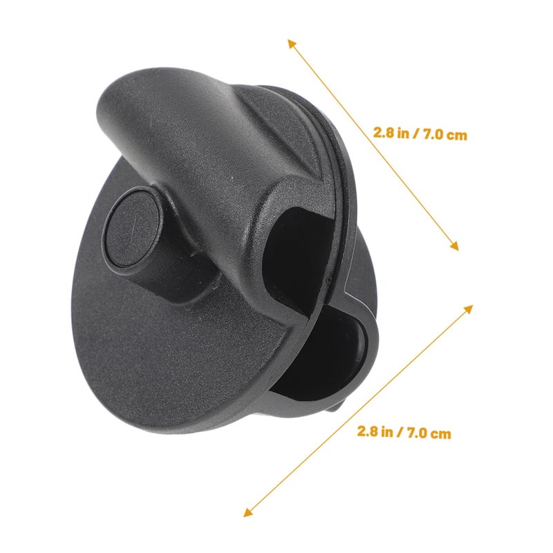 2 Microphone Extension Desk Mount Clips Rotatable Knob Black For Boom Arm Studio - Image 3