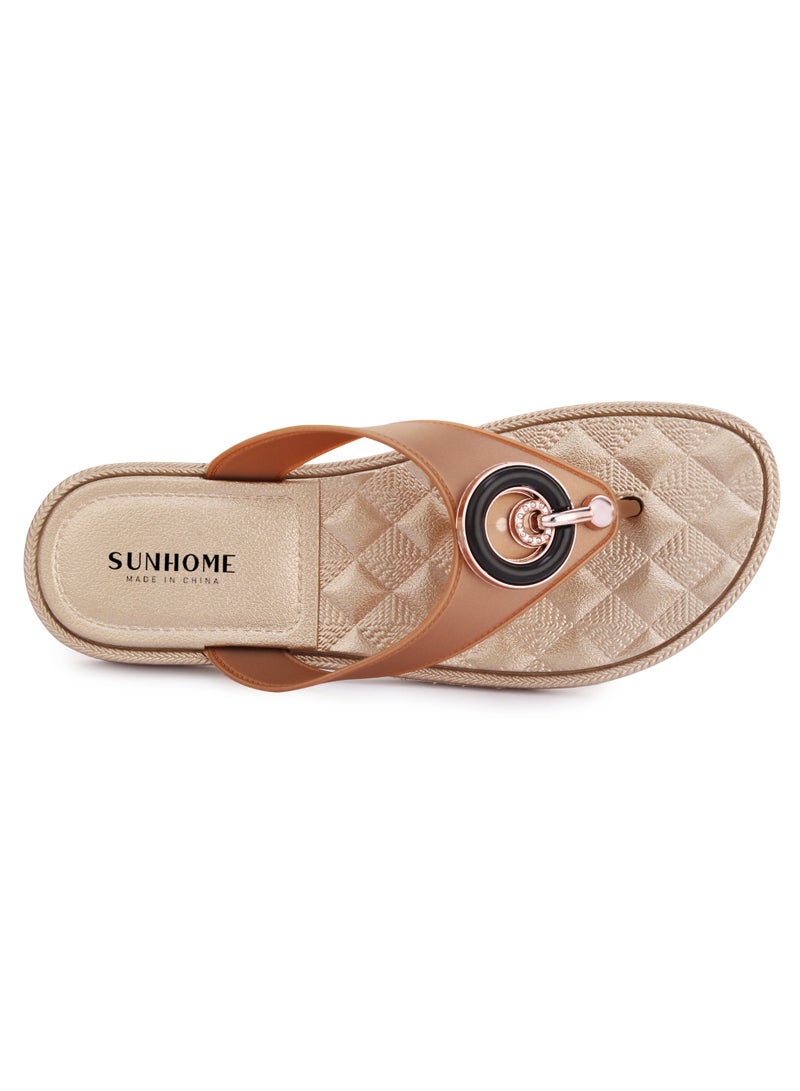 Sunhome New Style Sandals Flat Slippers Wear-Resistant And Stylish  - Image 2