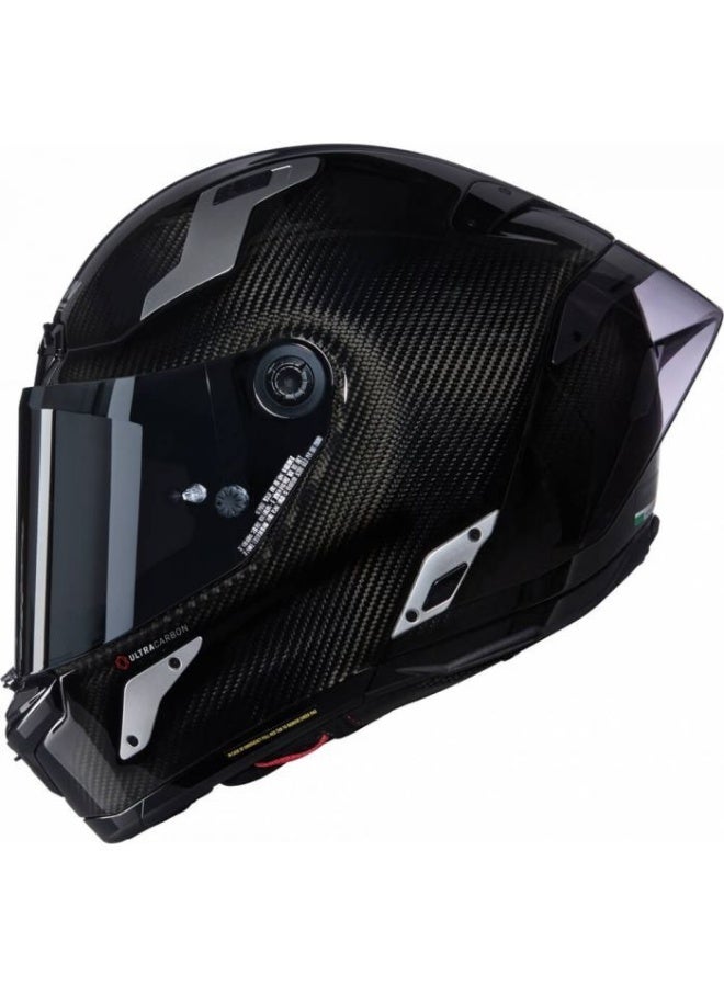 Nolan X-804 RS U.C. ARGENTO CARBON  SILVER GLOSSY  Helmet - Image 2