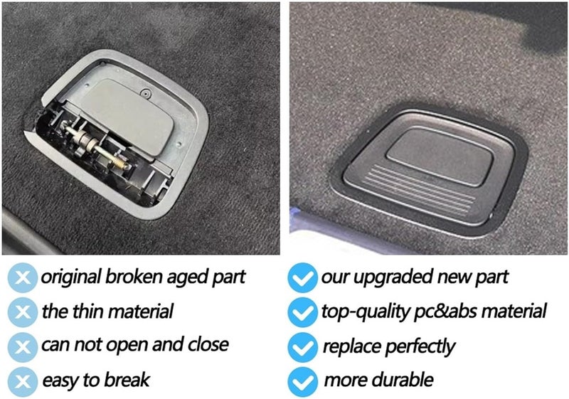 Yurefax Car Rear Trunk Mat Handle for Mercedes - Image 4