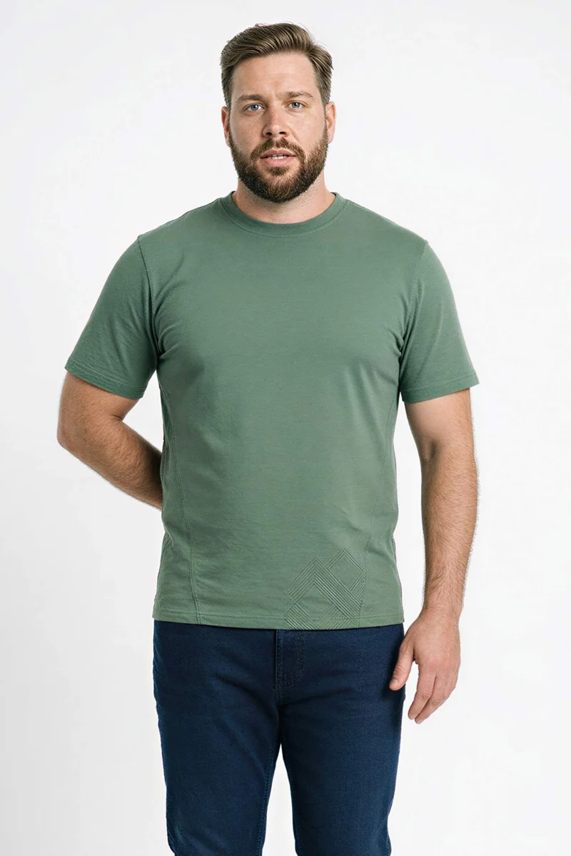 ديفاكتو 100% Cotton Plus Size T-Shirt