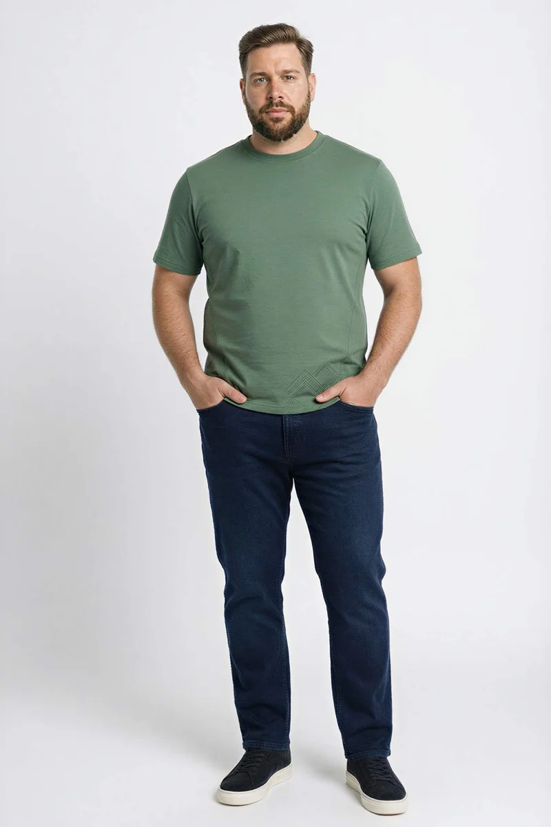 ديفاكتو 100% Cotton Plus Size T-Shirt