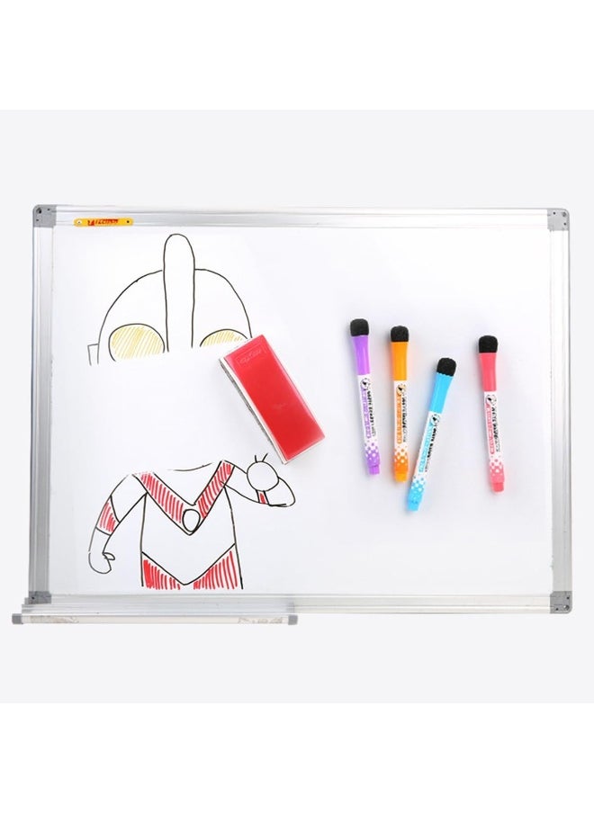 ECVV 8 Pack Whiteboard Pens Dry Erase Magnetic Whiteboard Markers Easy to Wipe Meeting Pen with Eraser Cap for Writing on Whiteboards, Glass, Mirror  - Image 5