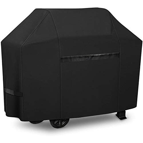 iCOVER 600D Grill Covers, 65 inch BBQ Cover, Heavy Duty Waterproof Canvas, UV Resistant & No Fading, for Weber Char Broil Holland Jenn Air Brinkmann and Dyna-Glo - Image 1