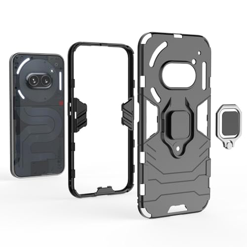 SPAZY CASE®Nothing Phone 2a / 2a Plus 5G Back Cover | Dual Layer Armor Defender Full Body Protective + PC Hybrid Kickstand Back Case forNothing Phone 2A / 2A Plus 5G - Image 2