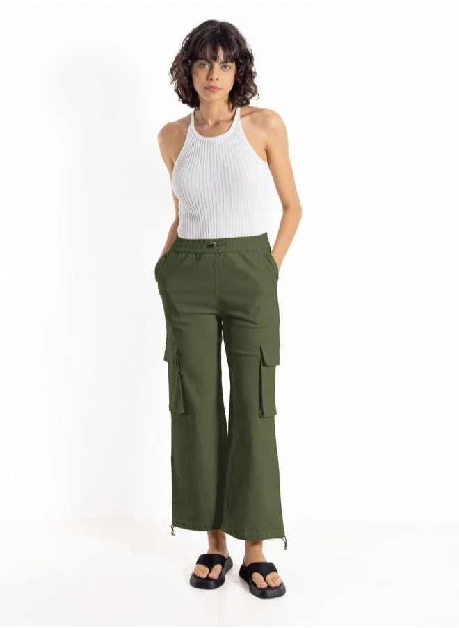 SHAPES JOGGER WAIST CARGO TROUSERS
