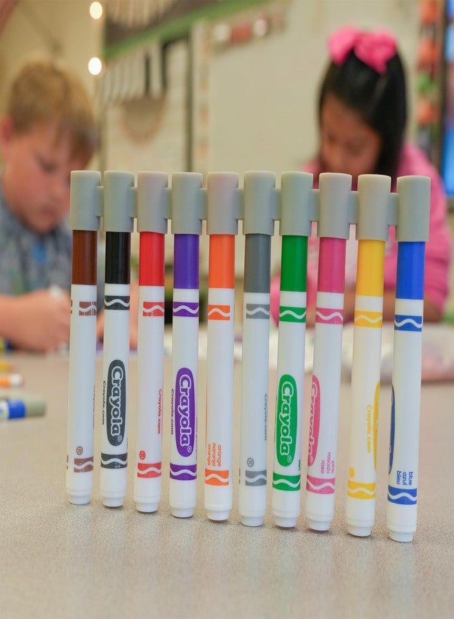 Darware Marker Holders (25-Pack); The Original Marker Gripper Silicone Marker Organizers for Broad Tip Colored Marker Sets, No More Lost Lids - Image 2