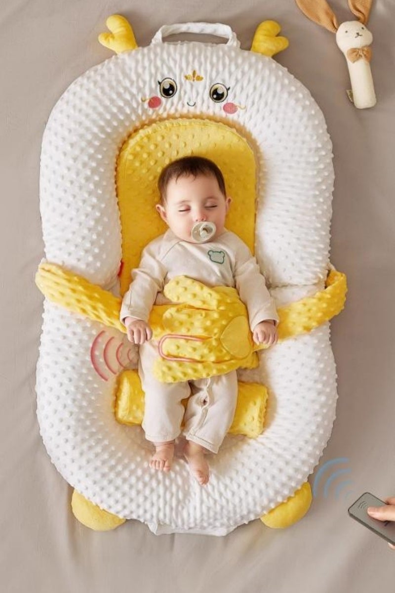 والالا لعبة تهدئة الطفل على شكل كف، لعبة تربيت على شكل نخلة، لعبة تهدئة الطفل أثناء النوم، لعبة تربيت على شكل نخلة، لعبة تربيت على شكل نخلة، ثلاث سرعات قابلة للتعديل، جهاز تحكم عن بعد، استخدام حر - Image 1