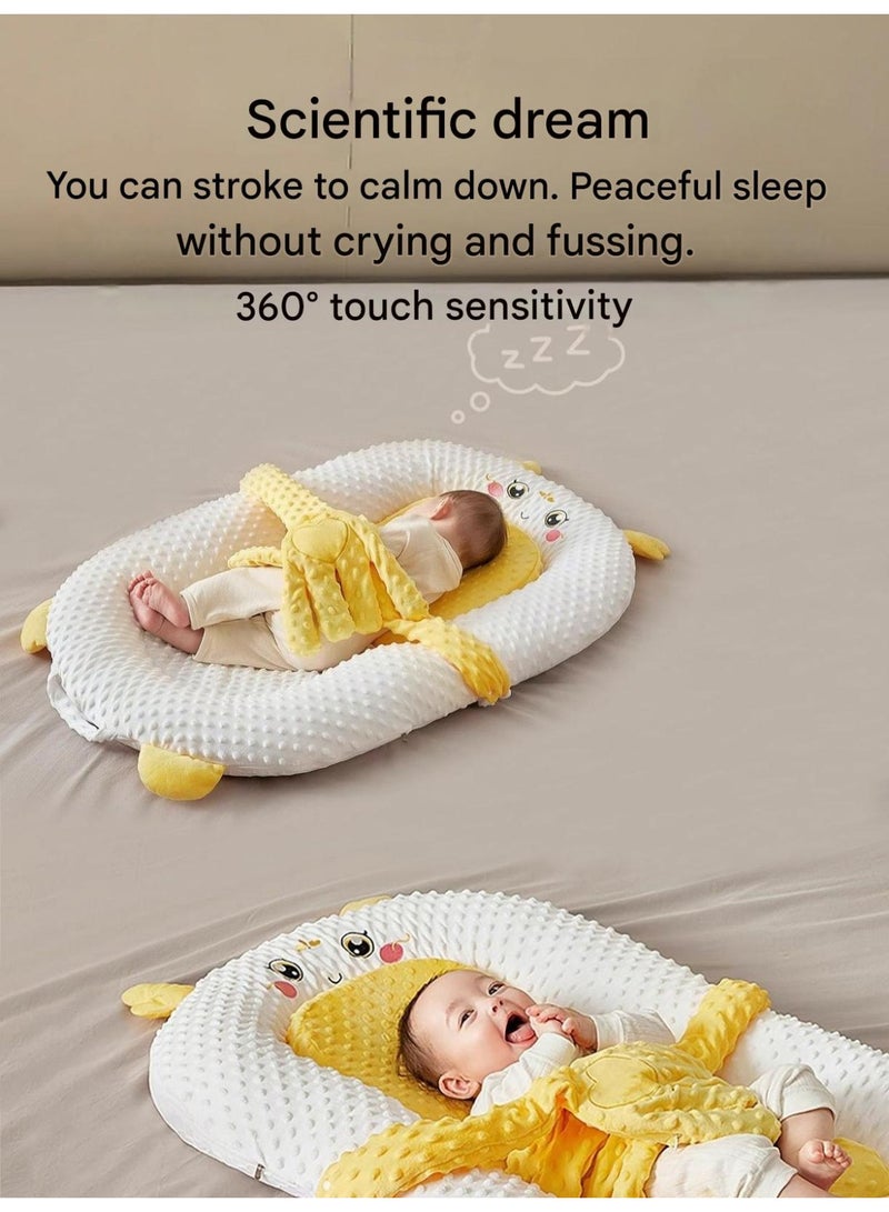 والالا لعبة تهدئة الطفل على شكل كف، لعبة تربيت على شكل نخلة، لعبة تهدئة الطفل أثناء النوم، لعبة تربيت على شكل نخلة، لعبة تربيت على شكل نخلة، ثلاث سرعات قابلة للتعديل، جهاز تحكم عن بعد، استخدام حر - Image 5