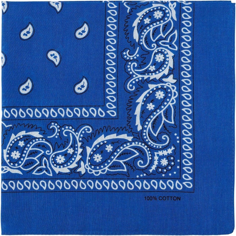 ComboCube 12 Pack(one Dozen) Multi-Purpose Cotton Paisley Cowboy Bandanas Headband for Men and Women - Image 3