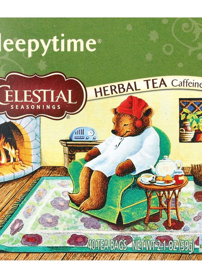 CELESTIAL SEASONINGS Herbal Tea Sleepytime® Caffeine Free 40 Tea Bags 2.1 oz (59 g) 