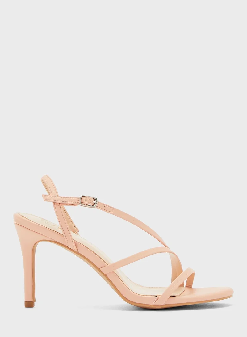 ELLA Skinny Strap Stiletto Heel Sandal