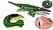 XICHEN 39 Lifesize Green Adorable Crocodile Soft Plush Toys Large Stuffed Animals - Image 4