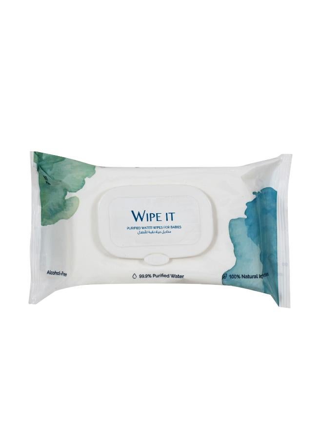 Wipe It Purified Water Baby Wipes, 60 Wipes