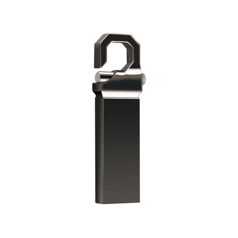 Metal USB Flash Drive Large Capacity Computer 128g Customized Creative Bidding 16g Rotating High Speed 2.0 Car USB Flash Drive Wholesale - Image 1
