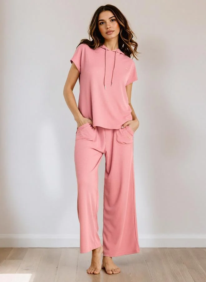 سبلاش فيڤ طقم بيجامة بنقوش