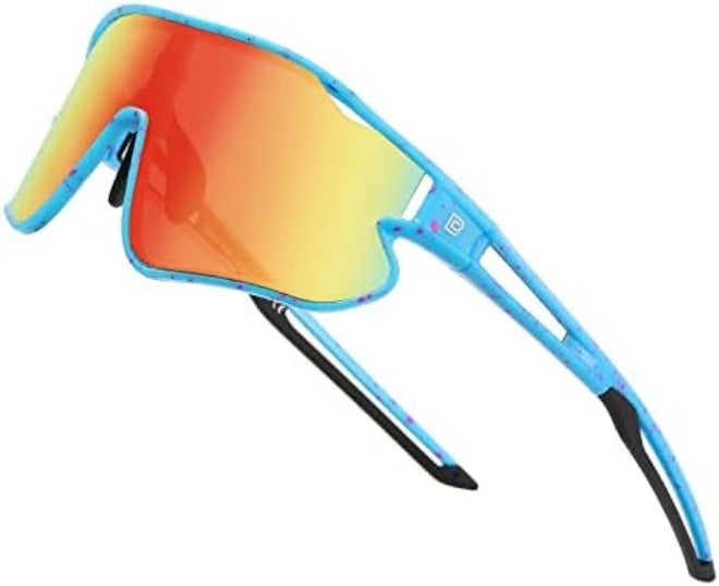 دوكو نظارة شمسية للأطفال DUCO مستقطبة حماية UV400 - إطار TR90 خفيف الوزن - نظارات رياضية للأولاد والبنات - DK268 - Image 3