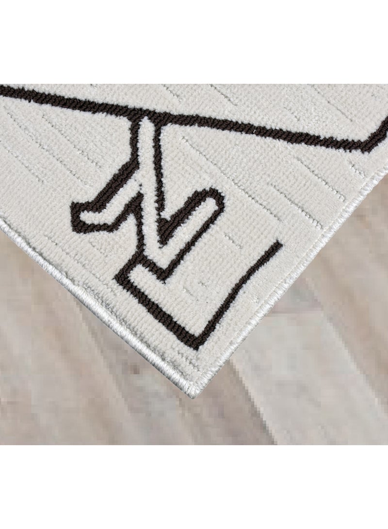 VERONICA-01 - IVORY/BROWN-150X230 CM - Image 3