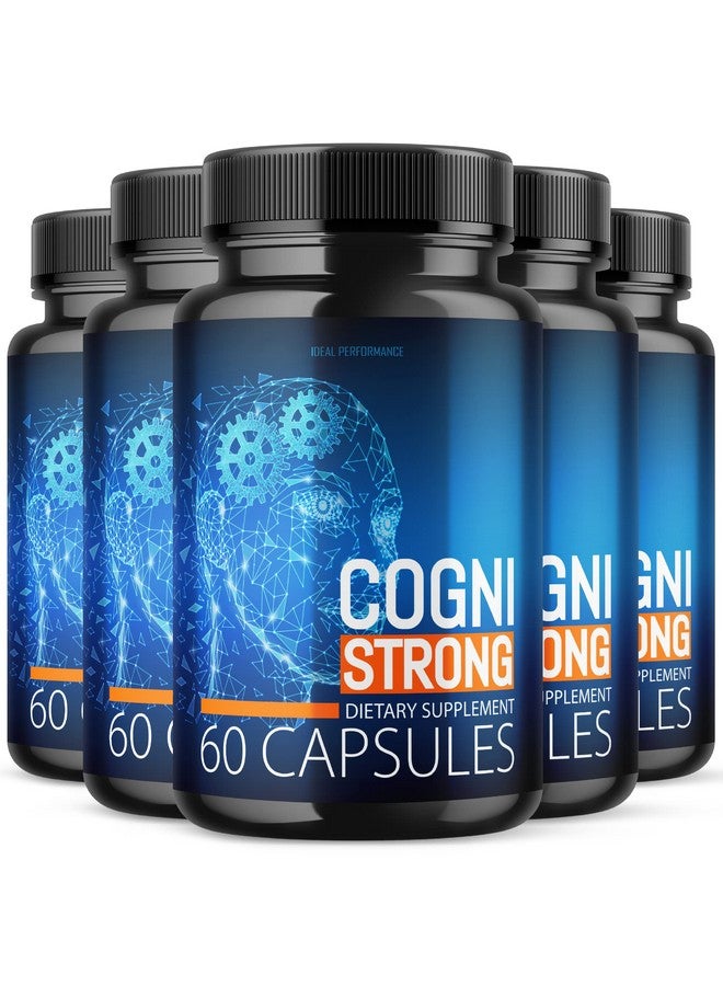 IDEAL PERFORMANCE (5 Pack) Cognistrong Supplements Cogni Strong (300 Capsules)
