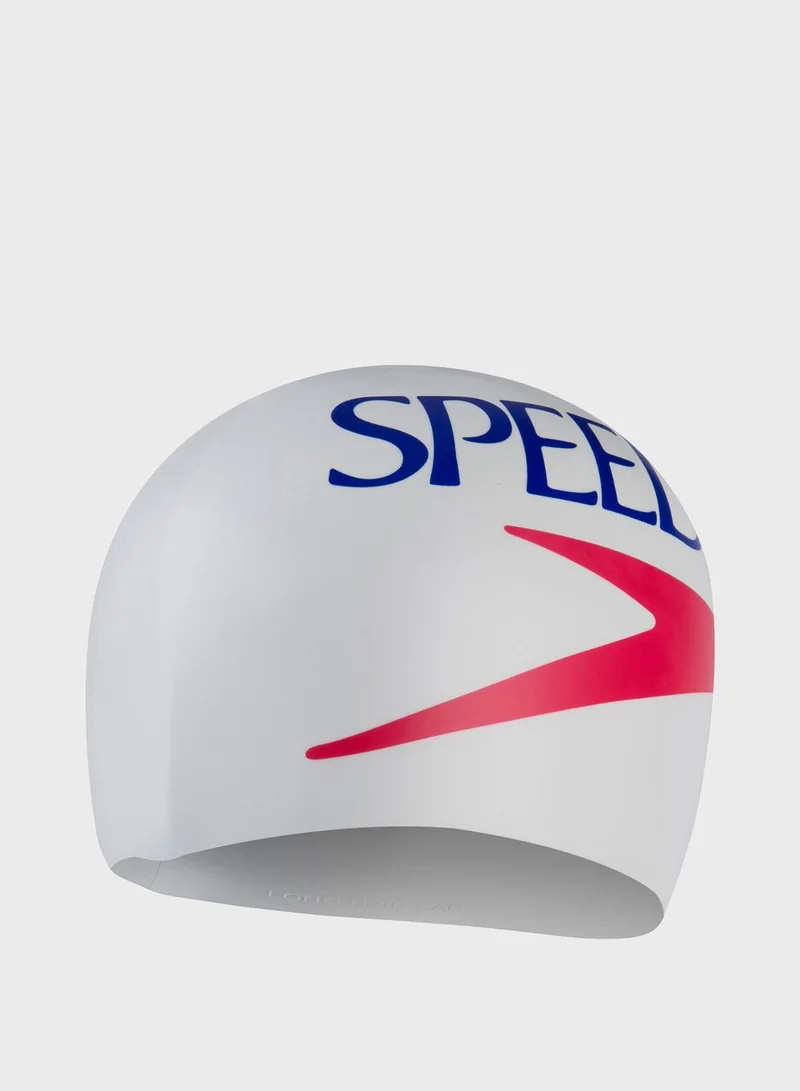 speedo Plain Moulded Silicone Cap