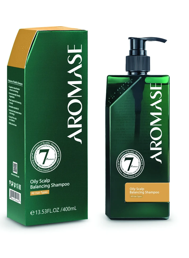 AROMASE Oily Scalp Balancing Shampoo 400 ml