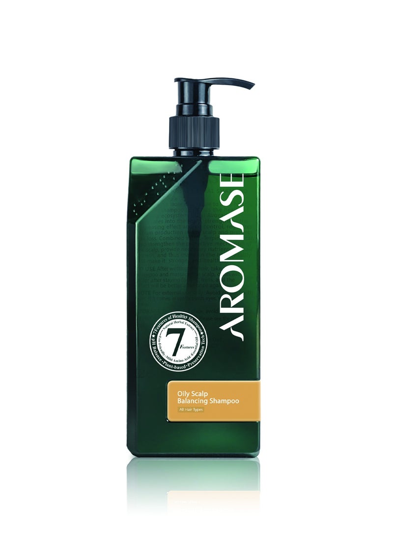 AROMASE Oily Scalp Balancing Shampoo 400 ml - Image 1