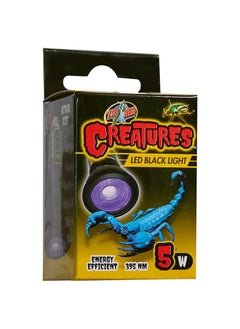 مصباح LED أسود من Zoo Med Creatures بقوة 5 وات - pzsku/Z0FA291C411B6C68385DDZ/45/_/1737031985/9377cf2c-313f-4842-88e0-6020c46917f3