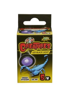 مصباح LED أسود من Zoo Med Creatures بقوة 5 وات - pzsku/Z0FA291C411B6C68385DDZ/45/_/1737032111/cdd4d348-acb9-4b4c-a1e8-e357ee17effd