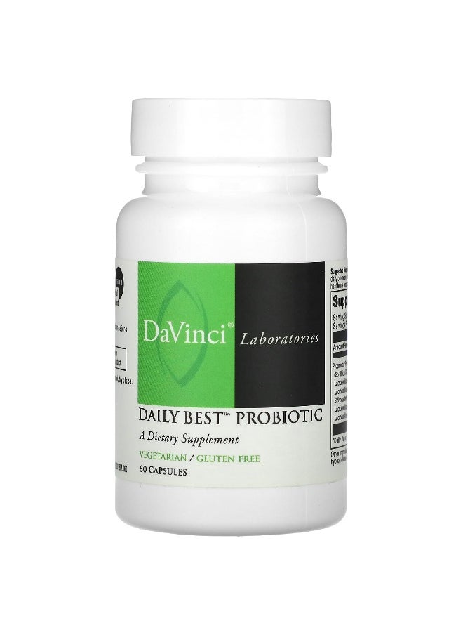 DaVinci Laboratories DaVinci Laboratories, Daily Best Probiotic, 60 Capsules  - Image 1
