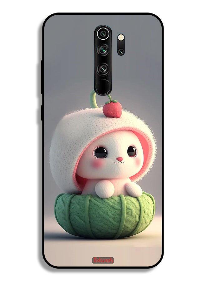 Tolwak Xiaomi Redmi Note 8 Pro Protective Case Cover Cute Little Rabbit - Image 2
