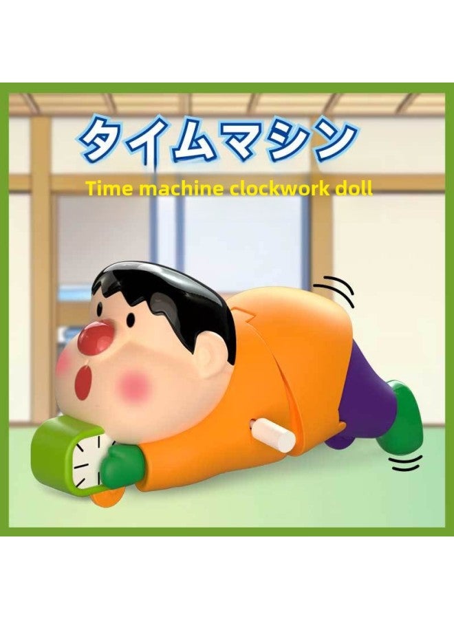 Explosions Small Dynamic Life Series Blind Box Spring Movable Hand-held Careful Toy Desktop Small Ornaments-Color:Don’t Want To Get Up Brown - Image 2