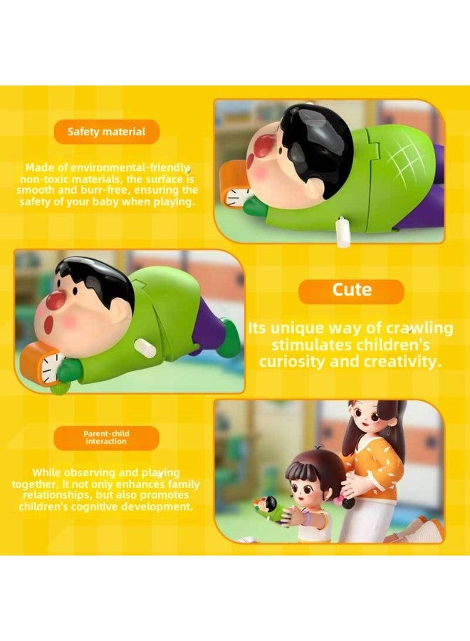 Explosions Small Dynamic Life Series Blind Box Spring Movable Hand-held Careful Toy Desktop Small Ornaments-Color:Don’t Want To Get Up Brown - Image 5