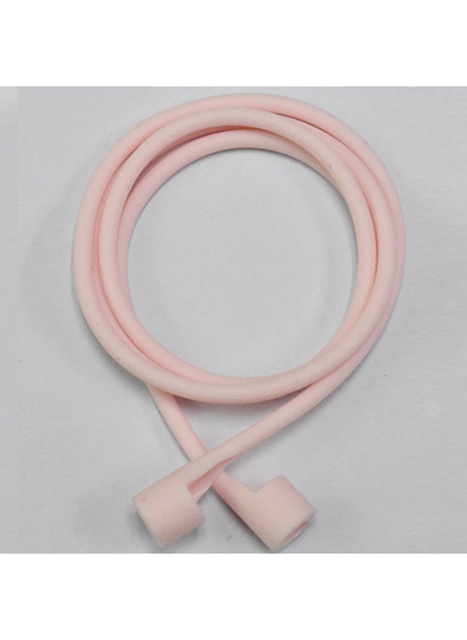 Generic - For Apple Airpods2PRO3 Earphone Anti-lost Rope Millet Huawei Earphone Silicone Lanyard TWS Anti-lost Rope-Color:496C Powder (upgraded Version)-Applicable Model:For Apple Wireless Headphones - Image 1