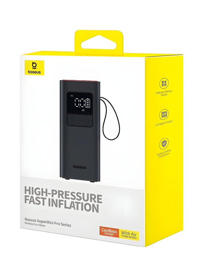 بيسوس Baseus SuperMini Pro Series Wireless Car Inflator C11159300111-00 - Image 3