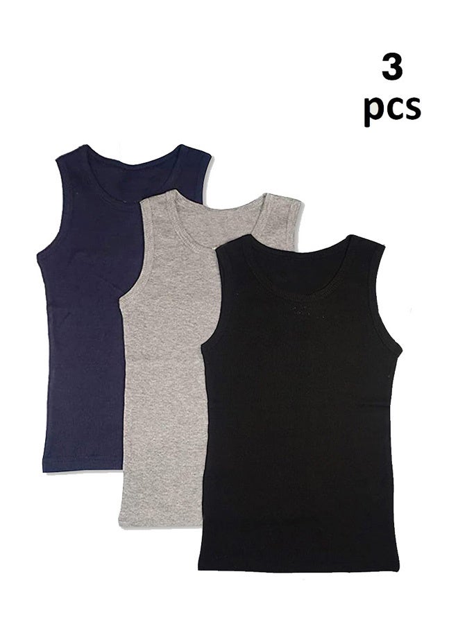 دايس فانلة بدون أكمام الوان 3 قطع - Image 1