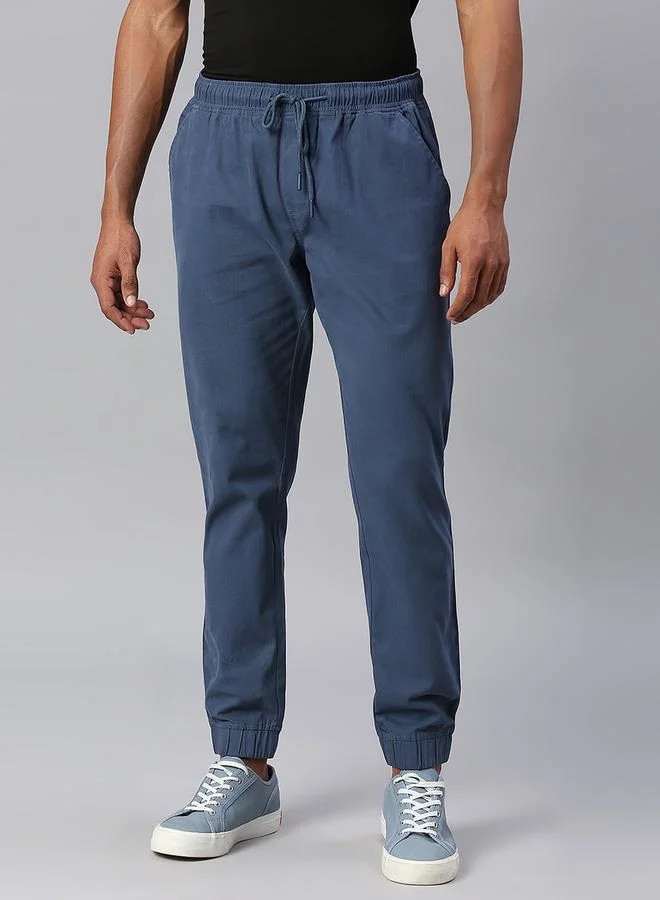 Dennis Lingo Tapered Ankle Joggers with Drawstring Waistband by Styli